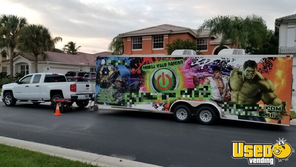 2017 Mobile Video Gaming Trailer Party / Gaming Trailer Florida for Sale