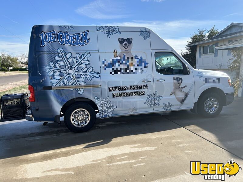 2017 Nv High Top Van Ice Cream Truck Arizona Gas Engine for Sale