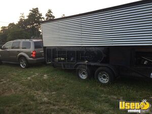 2017 Open Barbecue Smoker Cocession Trailer Open Bbq Smoker Trailer Work Table Texas for Sale