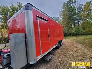 2017 Q96 Bbq Food Trailer Barbecue Food Trailer Insulated Walls Minnesota for Sale