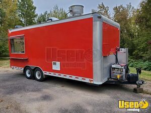 2017 Q96 Bbq Food Trailer Barbecue Food Trailer Spare Tire Minnesota for Sale