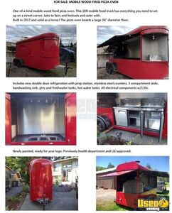 2017 Red18' Pizza Trailer Electrical Outlets Washington for Sale