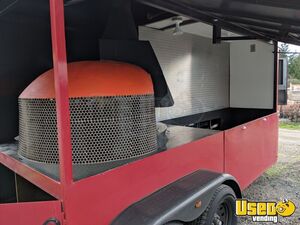 2017 Red18' Pizza Trailer Hand-washing Sink Washington for Sale