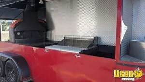 2017 Red18' Pizza Trailer Interior Lighting Washington for Sale