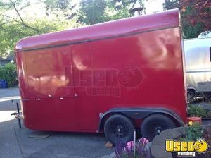 2017 Red18' Pizza Trailer Pizza Oven Washington for Sale