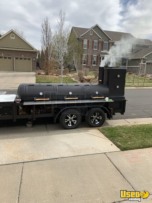 2017 Rk 350 Open Bbq Smoker Trailer Open Bbq Smoker Trailer Colorado for Sale