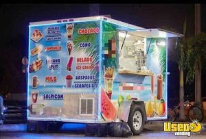 2017 Shaved Ice And Beverage Concession Trailer Snowball Trailer Florida for Sale