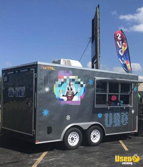 2017 Shaved Ice Concession Trailer Snowball Trailer Missouri for Sale