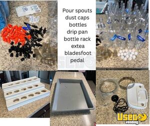 2017 Shaved Ice Trailer Drink Trailer Snowball Trailer Interior Lighting Florida for Sale