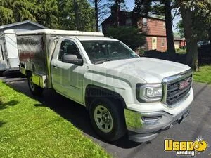 2017 Siera 1500 Lunch Serving Food Truck Air Conditioning New York Gas Engine for Sale