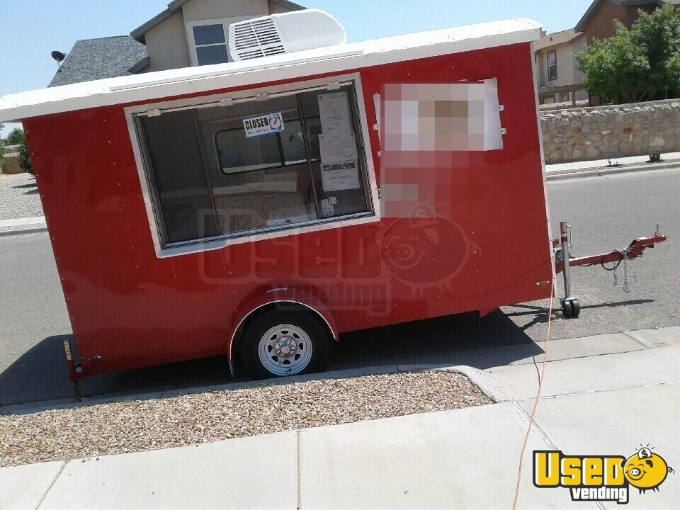 2017 6 X 12 Shaved Ice Trailer Used Concession Trailer For