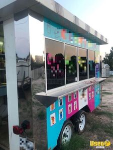 2017 Snow Cone Concession Trailer Snowball Trailer Air Conditioning Texas for Sale
