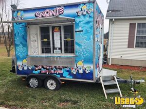 2017 Snow Cone Trailer Ice Cream Trailer Ohio for Sale