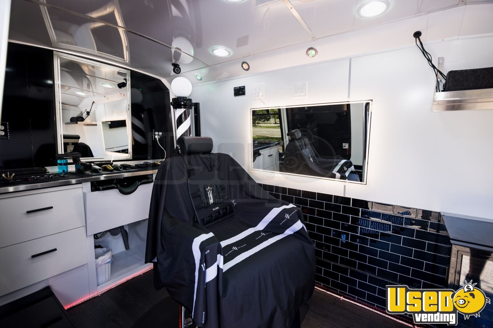 2017 Ford Transit 350 High Roof Mobile Van Hair Salon