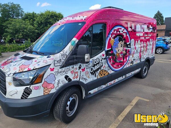 2017 Transit T-150 High Roof Ice Cream Truck Minnesota Gas Engine for Sale