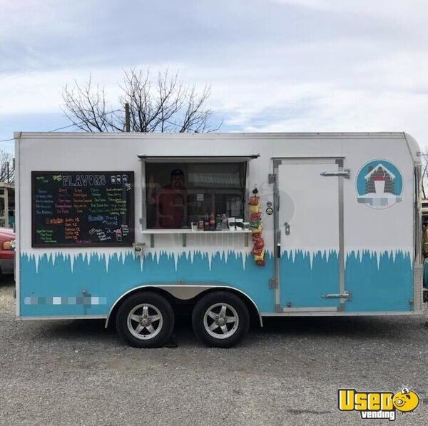 2017 United Express Shaved Ice Concession Trailer Snowball Trailer Texas for Sale