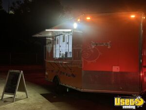 2017 Util Concession Trailer Diamond Plated Aluminum Flooring California for Sale