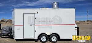 2017 V-nose Kitchen Food Trailer Concession Window New Mexico for Sale