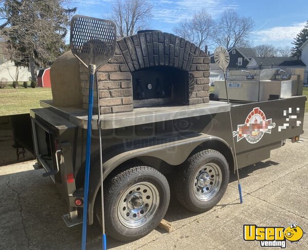 2017 Wood-fired Pizza Oven Trailer Pizza Trailer Ohio for Sale