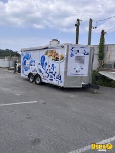 2018 16' Box 18' Overall Length X 8.5' Width Kitchen Food Trailer Concession Window Maryland for Sale
