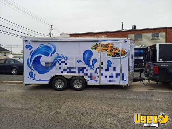 2018 16' Box 18' Overall Length X 8.5' Width Kitchen Food Trailer Maryland for Sale