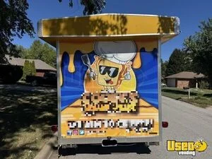 2018 16' Food Concession Trailer Kitchen Food Trailer Diamond Plated Aluminum Flooring Missouri for Sale