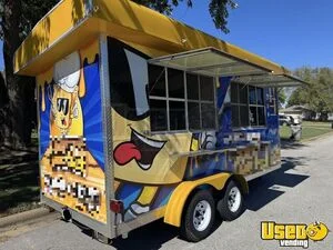 2018 16' Food Concession Trailer Kitchen Food Trailer Propane Tank Missouri for Sale