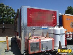 2018 24' Mobile Kitchen Kitchen Food Trailer Awning California Diesel Engine for Sale