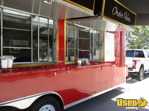 2018 24' Mobile Kitchen Kitchen Food Trailer Cabinets California Diesel Engine for Sale