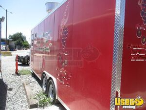 2018 24' Mobile Kitchen Kitchen Food Trailer Insulated Walls California Diesel Engine for Sale