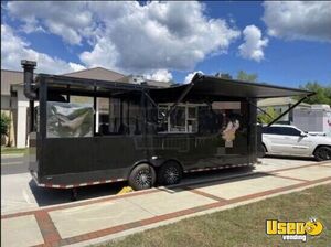 2018 24ft Porch Barbecue Food Trailer Air Conditioning Alabama for Sale