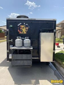 2018 816 Food Concession Trailer Kitchen Food Trailer Spare Tire Texas for Sale