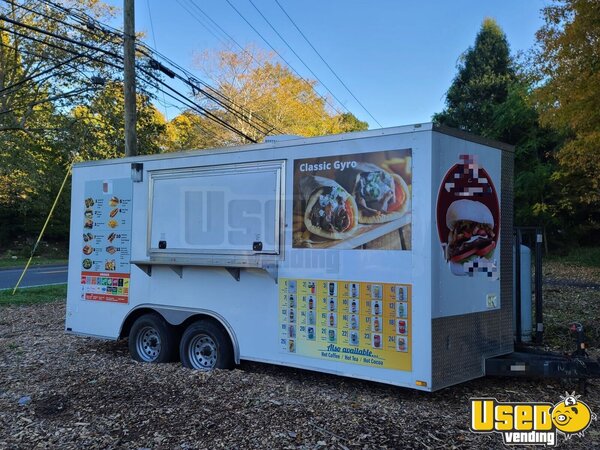 2018 85x16-5200-ta Kitchen Concession Trailer Kitchen Food Trailer Connecticut for Sale