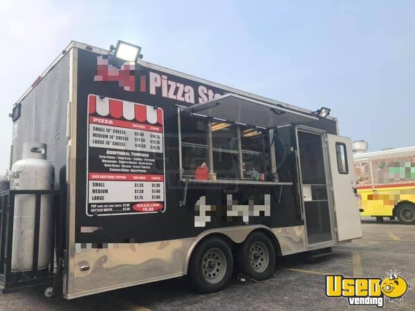 2018 8.5x18ta2 Pizza Concession Trailer Pizza Trailer Illinois for Sale