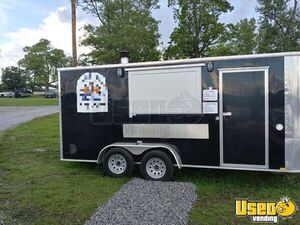 2018 Arising 16' V-nose Trailer Pizza Trailer Exterior Customer Counter Pennsylvania for Sale