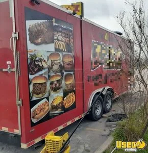 2018 At8 Barbecue Food Trailer Air Conditioning Texas for Sale
