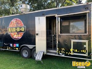 2018 Barbecue Concession Trailer Barbecue Food Trailer Concession Window Texas for Sale