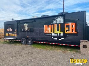 2018 Barbecue Concession Trailer Kitchen Food Trailer Michigan for Sale