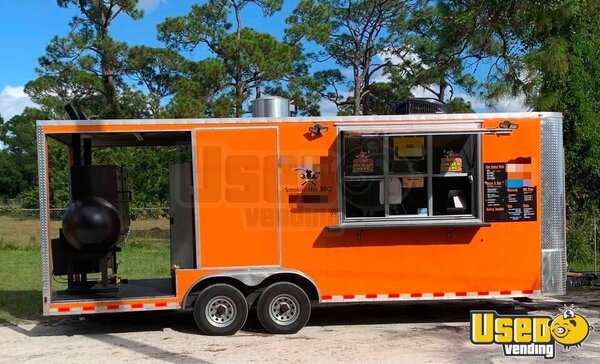 2018 Barbecue Food Trailer Barbecue Food Trailer Florida for Sale