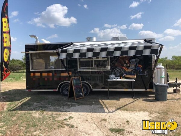 2018 Barbecue Food Trailer Barbecue Food Trailer Texas for Sale