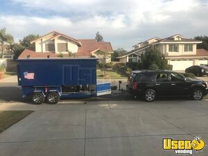 2018 Barbecue Trailer Barbecue Food Trailer Warming Cabinet California for Sale