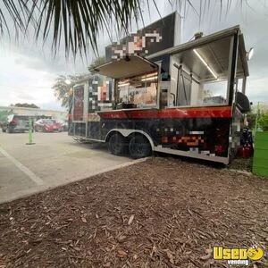 2018 Bbq Food Trailer Barbecue Food Trailer Concession Window Florida for Sale