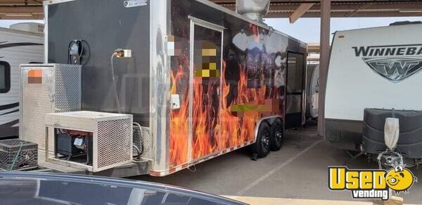 2018 Bbq Trailer With Porch Barbecue Food Trailer Arizona for Sale