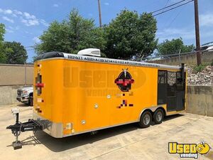 2018 Blazer Barbecue Concession Trailer Barbecue Food Trailer Air Conditioning Texas for Sale