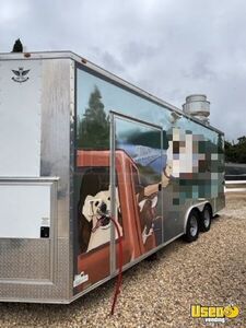 2018 8' x 18'  Mobile Kitchen Food Concession Trailer with Pro Fire System for Sale in California!