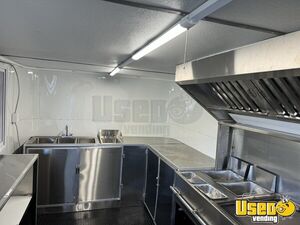 2018 Cargo Kitchen Food Trailer Stainless Steel Wall Covers Florida for Sale