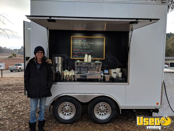 2018 Coffee Concession Trailer Beverage - Coffee Trailer California for Sale