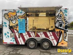 2018 Concession Trailer Concession Trailer Air Conditioning Indiana for Sale