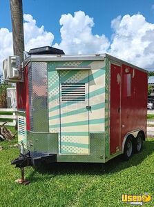 2018 Concession Trailer Concession Trailer Exterior Customer Counter Florida for Sale