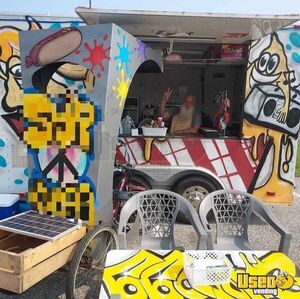 2018 Concession Trailer Concession Trailer Propane Tank Indiana for Sale